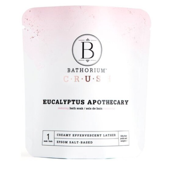 Bathorium CRUSH Bath Soak Eucalyptus Apothecary Rejuvenating 120g *3 = 360g New - Picture 3 of 7